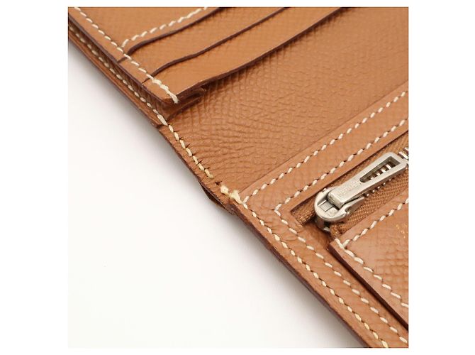 Béarn Hermès Portafoglio lungo bi-fold Hermes Bearn Soufflé - vista 7