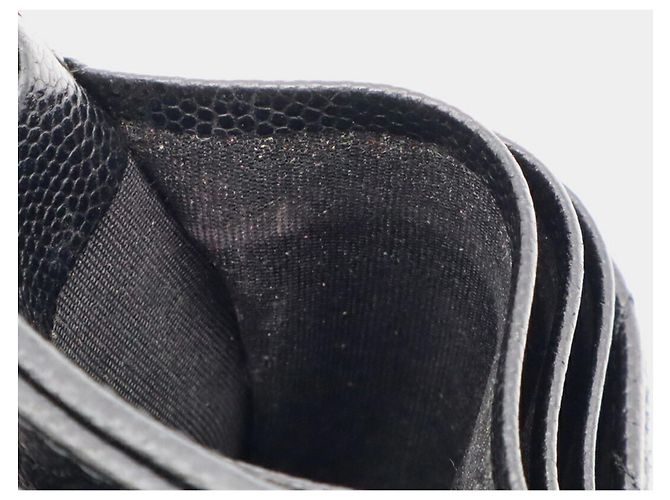 Tarjetero Chanel Matelassé Coco Mark Black - vista 7