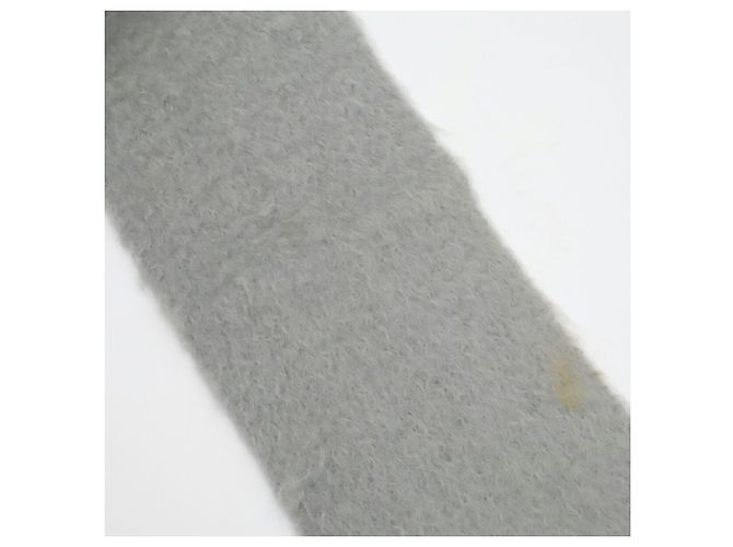 Xale Loewe em mohair e lã cinza - vista 6