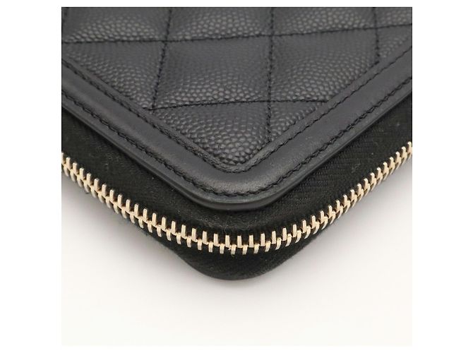 Chanel CC Filigree Zip Wallet - view 4