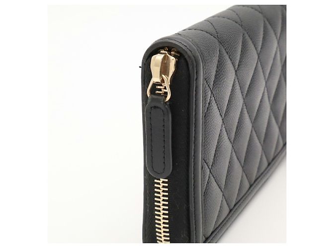 Chanel CC Filigree Zip Wallet - view 5