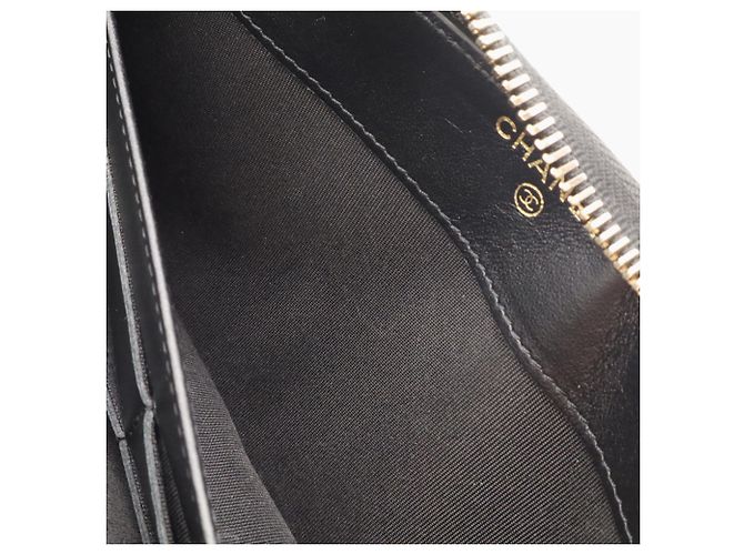 Chanel CC Filigree Zip Wallet - view 7