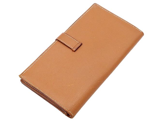 Béarn Hermès Cartera larga bi-fold Hermes Bearn Soufflé - vista 3
