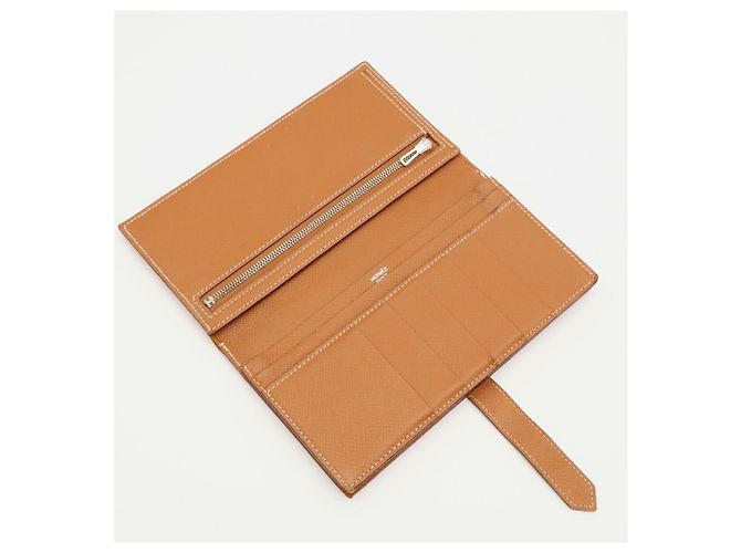 Béarn Hermès Cartera larga bi-fold Hermes Bearn Soufflé - vista 6