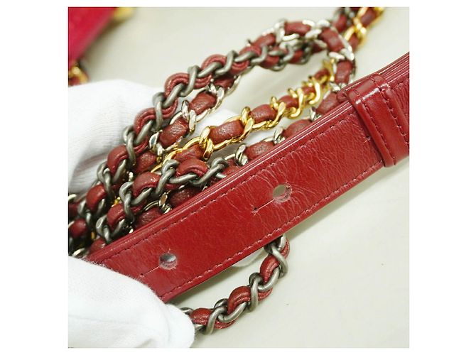 Chanel Gabrielle Schultertasche aus Wildleder - Ansicht 7