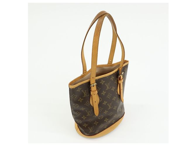 Louis Vuitton Petit Bucket Monogram Canvas - vista 4