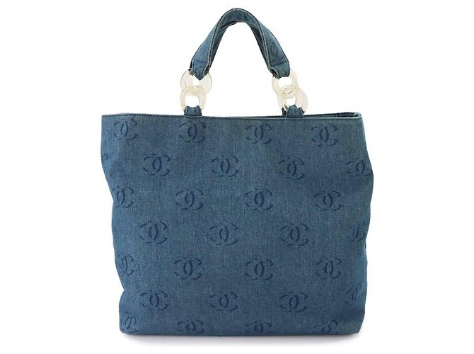 Chanel Denim Tote Handtasche - Ansicht 3