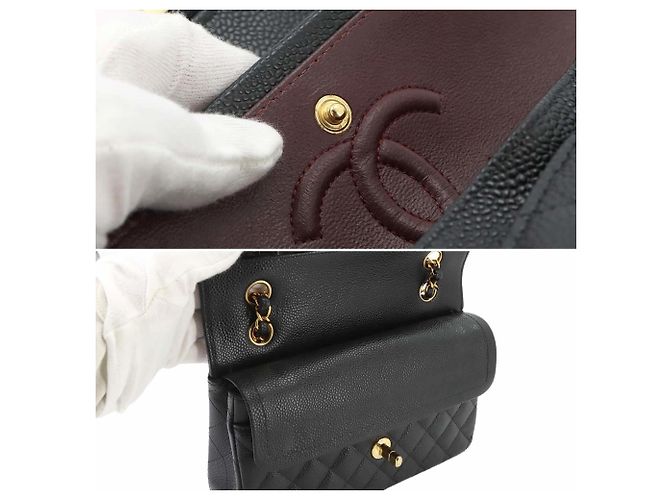 Borsa a tracolla con catena Chanel Matelasse 23 - vista 9