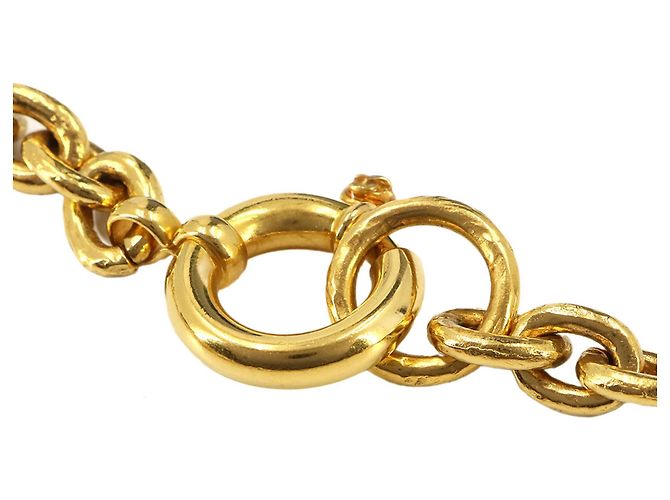 Collana lunga Chanel Coco Mark in oro - vista 5