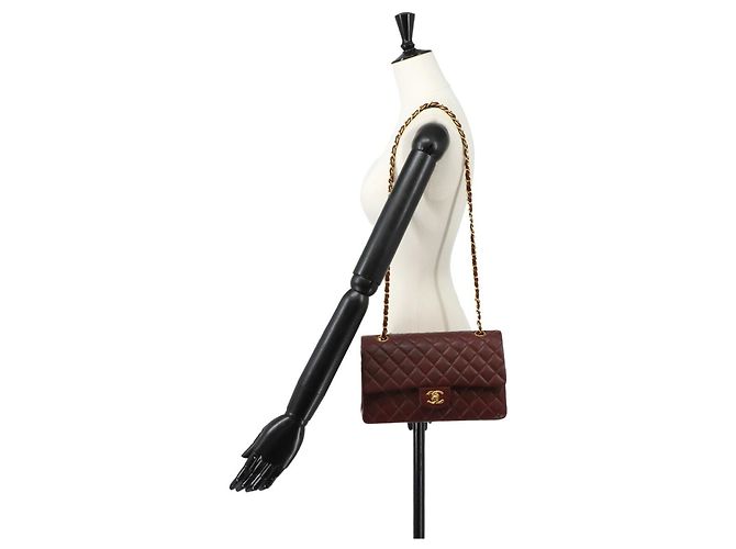 Borsa a tracolla con catena Chanel Matelasse 25 - vista 10