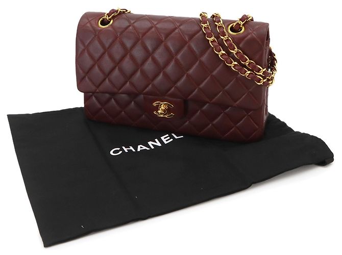 Borsa a tracolla con catena Chanel Matelasse 25 - vista 2