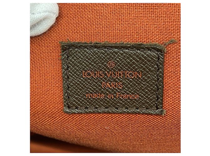 Borsa a tracolla Louis Vuitton Damier Belem MM - vista 5