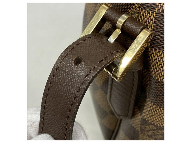 Borsa a tracolla Louis Vuitton Damier Belem MM - vista 7