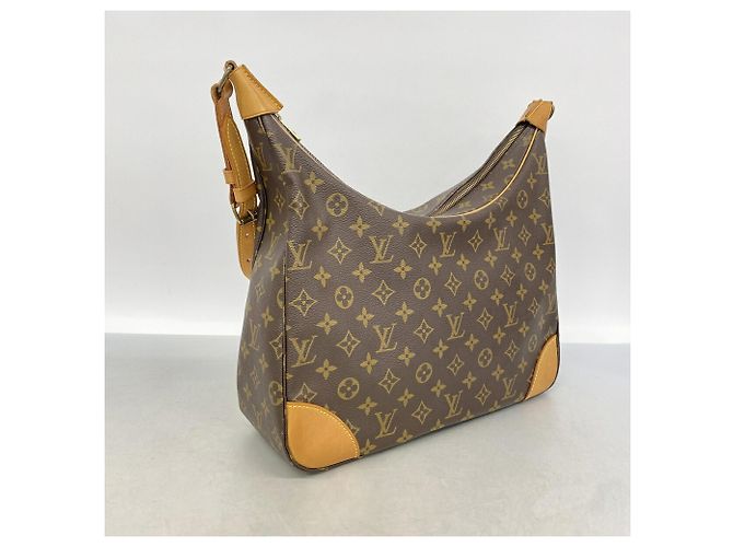 Borsa a tracolla Louis Vuitton Monogram Boulogne 35 - vista 2