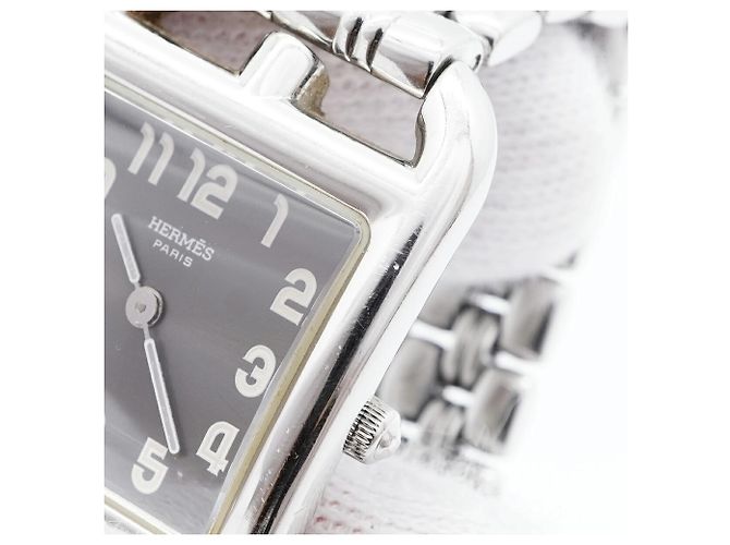 Hermès Hermes Cape Cod CC1.210 Damenuhr Graues Zifferblatt - Ansicht 7