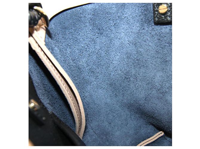 Chloé Chloe Sense Handtasche aus schwarzem Leder - Ansicht 7