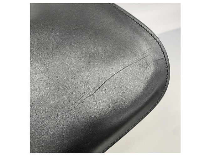 Borsa a tracolla Gucci in pelle nera - vista 6