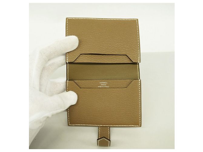 Béarn Hermès Hermes Bearn Chevre Mysore Card Case - view 3