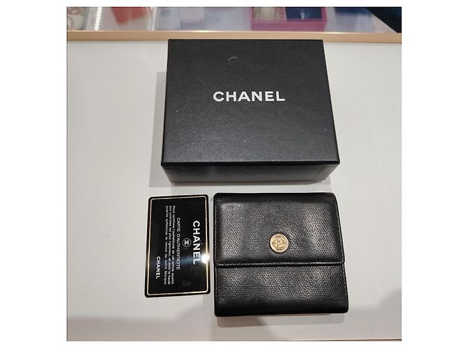 Chanel Calf Leather Fold Wallet - view 2