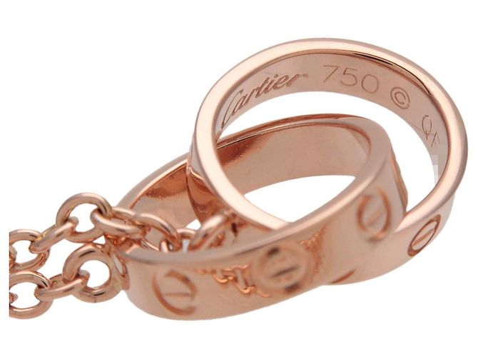 Cartier Love Interlocking 18K Rose Gold - view 4