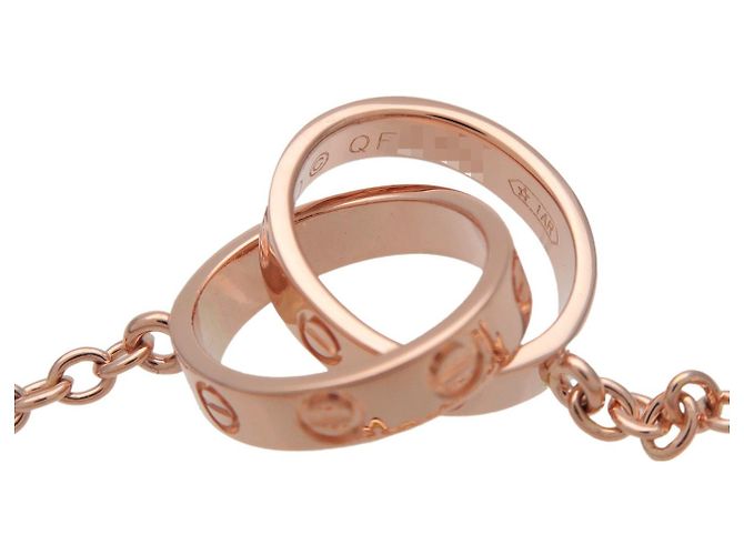 Cartier Love Interlocking 18K Rose Gold - view 5