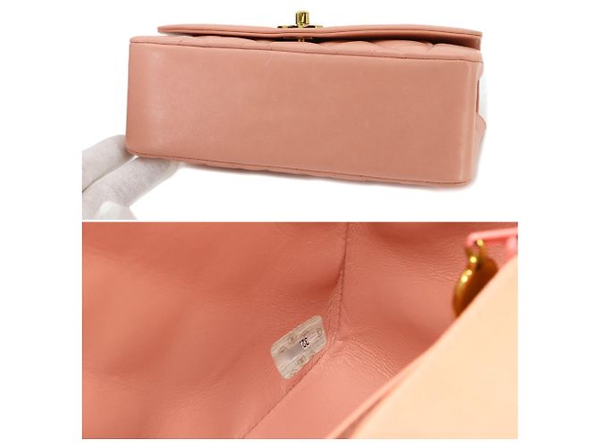 Borsa a tracolla Chanel Diana Matelasse 22 con catena - vista 9