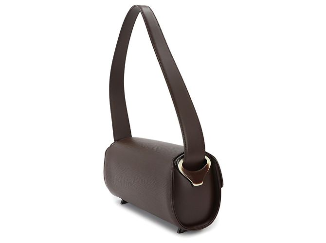 Borsa a tracolla Louis Vuitton Nocturne PM in pelle Epi - vista 3