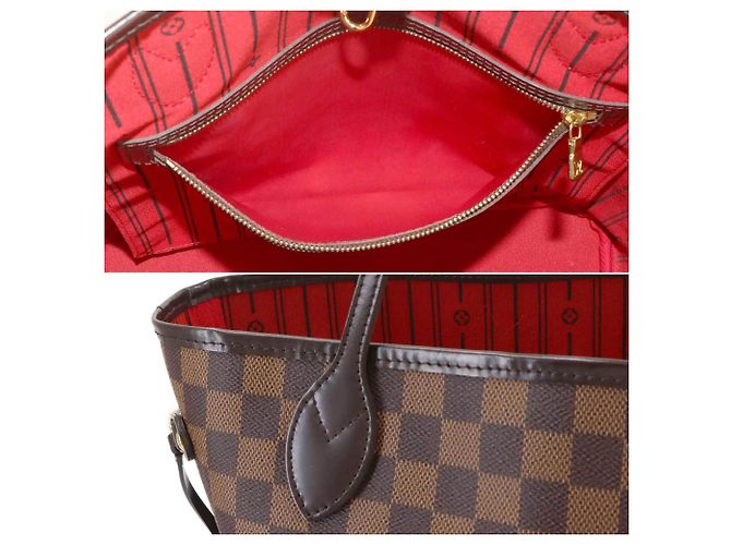 Louis Vuitton Neverfull MM Damier Tote Handbag - view 8