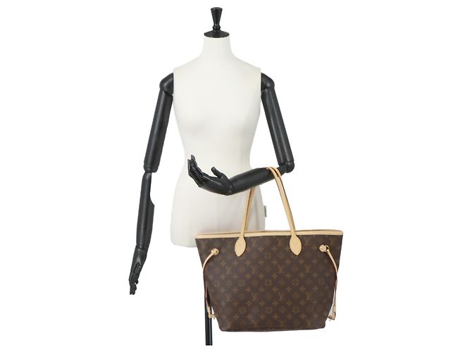Borsa Tote Louis Vuitton Neverfull MM Monogram - vista 10