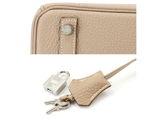 Hermès Borsa Hermes Birkin 30 in Togo Argile - vista 8