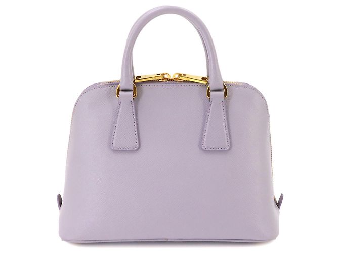 mala Prada Saffiano Purple - vista 3