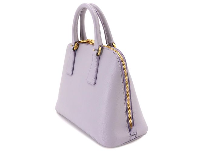 mala Prada Saffiano Purple - vista 4