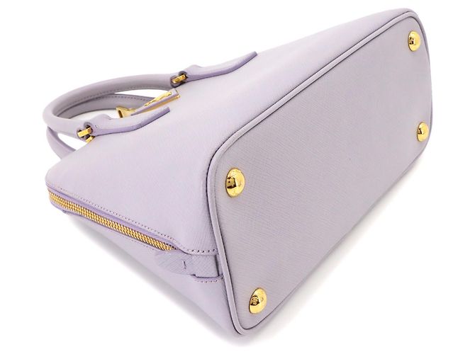 mala Prada Saffiano Purple - vista 5