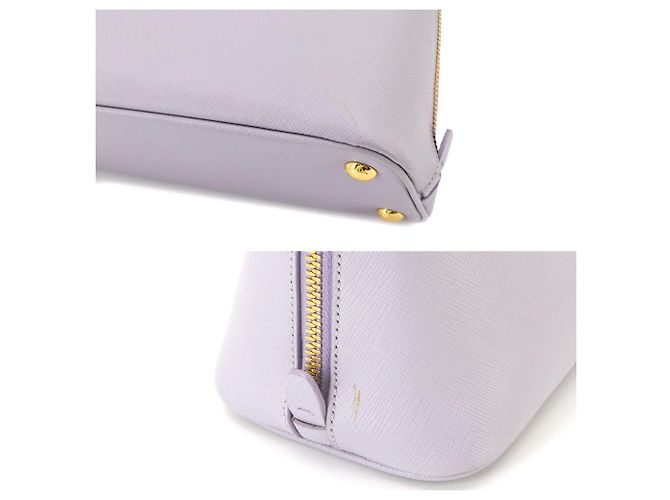mala Prada Saffiano Purple - vista 9