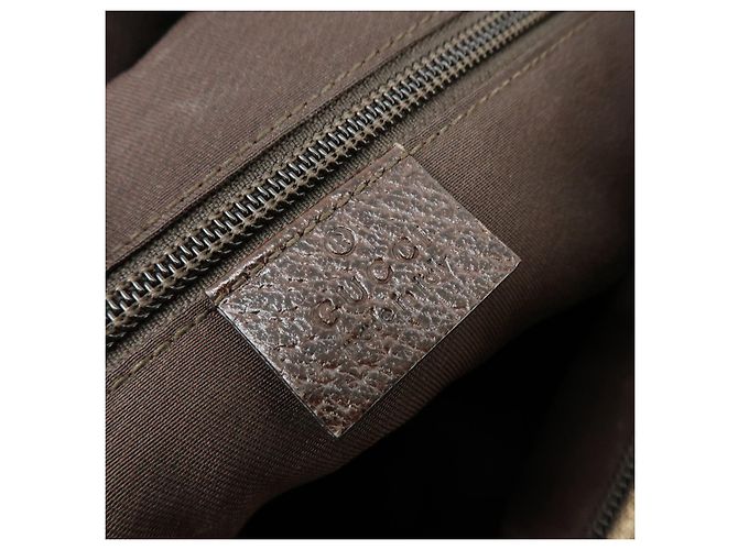 Borsa Messenger Gucci Web Strap Zip GG Canvas Medium - vista 6