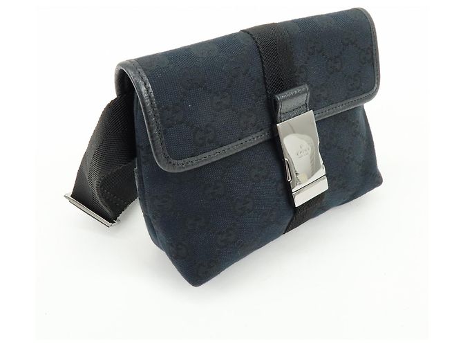 Ceinture à boucle Gucci GG Canvas Mini - vue 4
