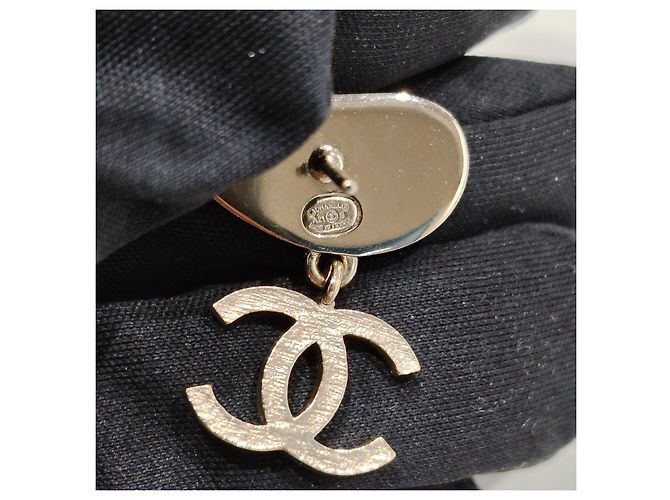 Orecchini pendenti CC con strass CHANEL A21S (RARE) - vista 12