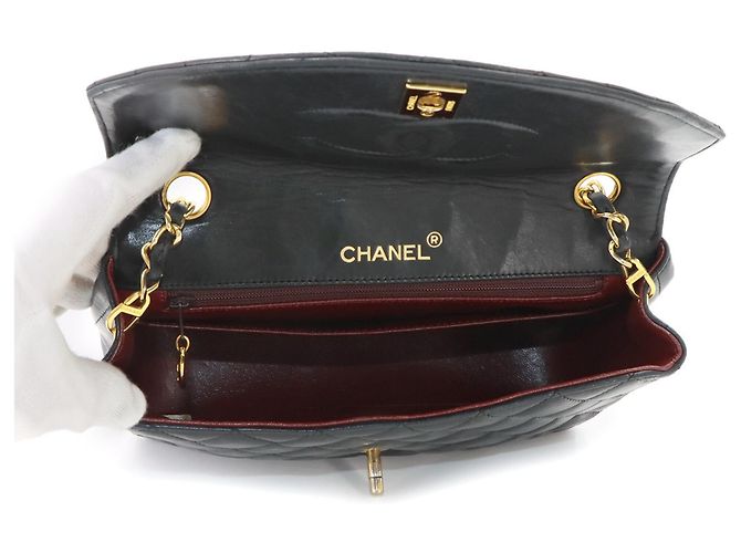 Sac à main épaule à chaîne Chanel Matelasse - view 6