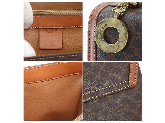 Céline Celine Macadam Handtasche in Brown - Ansicht 8