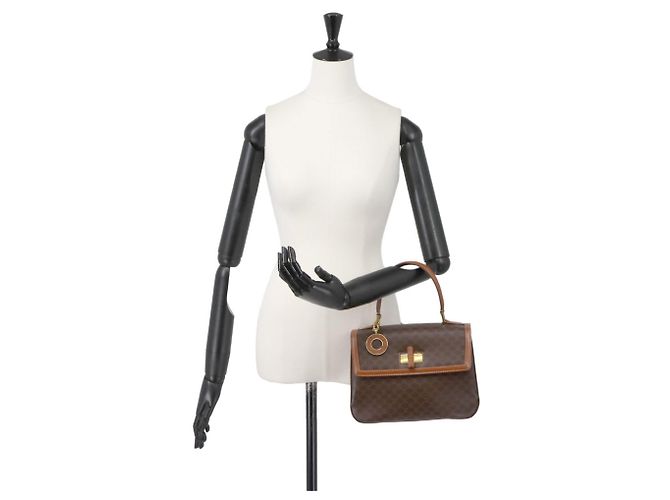 Céline Celine Macadam Handtasche in Brown - Ansicht 9