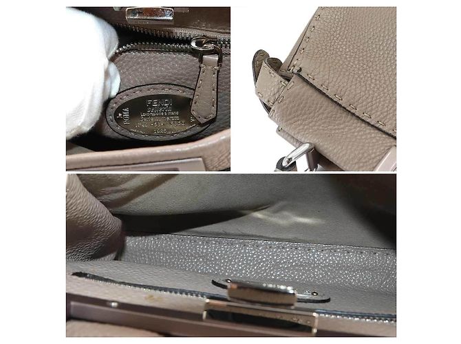 mala Fendi Selleria Peekaboo Regular - vista 9