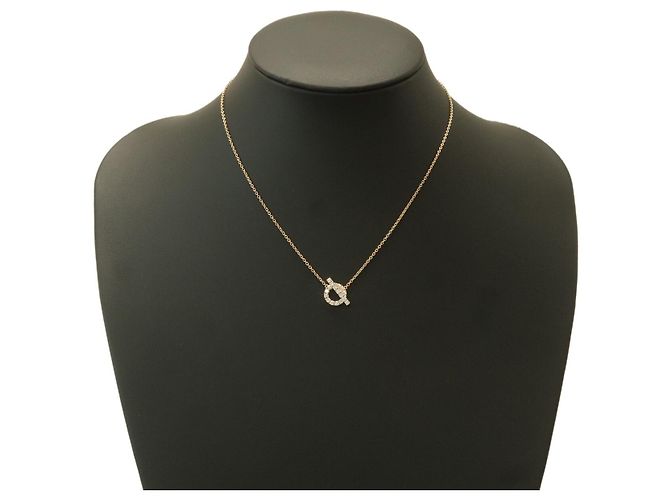 Hermès Hermes Finesse Pendant 18K Rose Gold and Diamonds - view 7