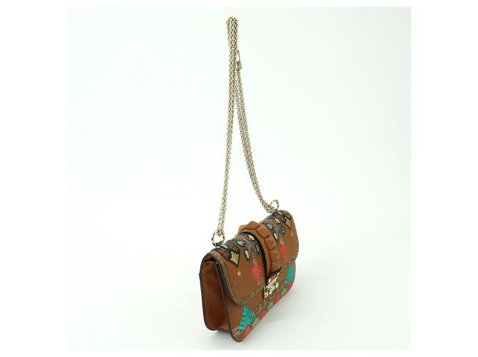 Valentino Garavani Glam Lock Leather Small - vista 4