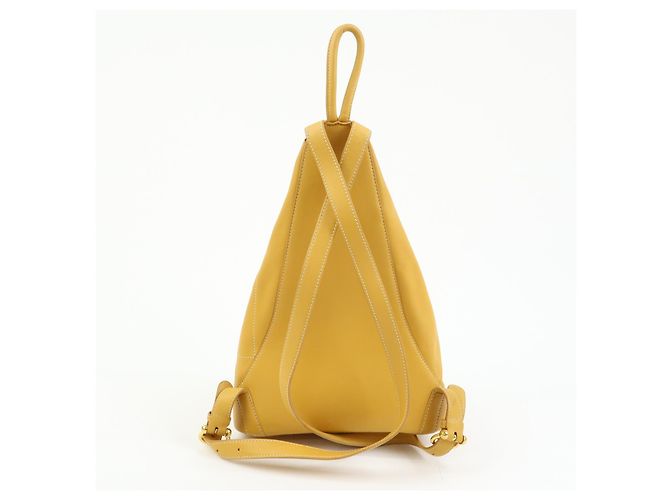 Loewe Anton Porte-documents en cuir jaune - vue 2