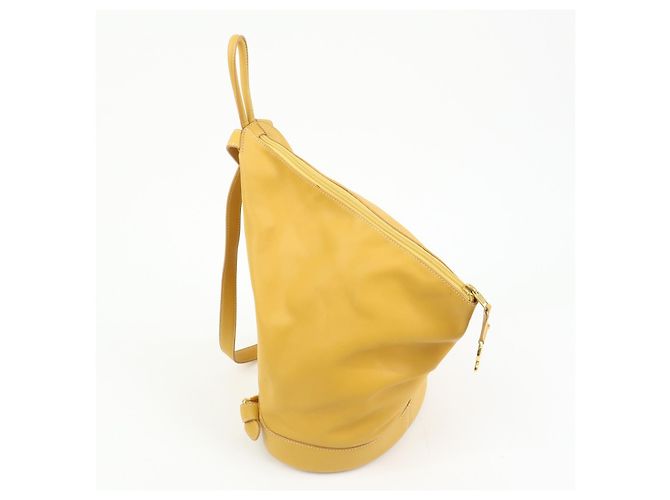 Loewe Anton Porte-documents en cuir jaune - vue 4