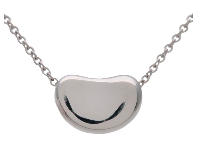 Pendentif Bean Elsa Peretti Tiffany & Co. en argent sterling - vue 2