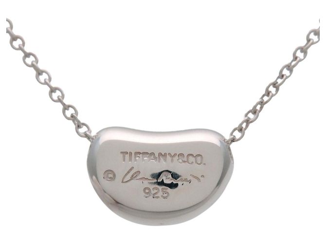 Pendentif Bean Elsa Peretti Tiffany & Co. en argent sterling - vue 3
