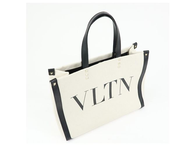 Valentino Garavani Grande Plage VLTN Canvas Medium - vista 4