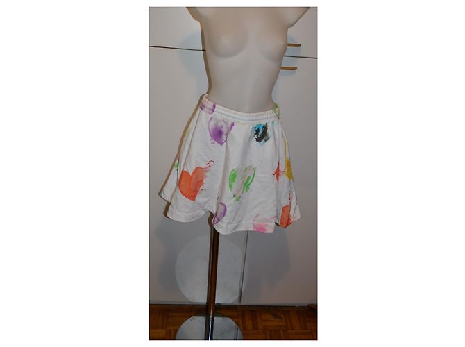 Minifalda de Algodón MSGM con Estampado de Corazones - vista 2