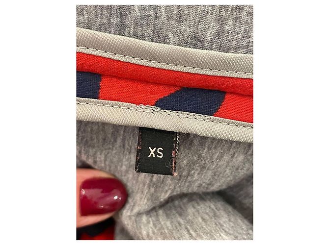 Gucci roter Strickpullover mit GG-Monogramm - Ansicht 4